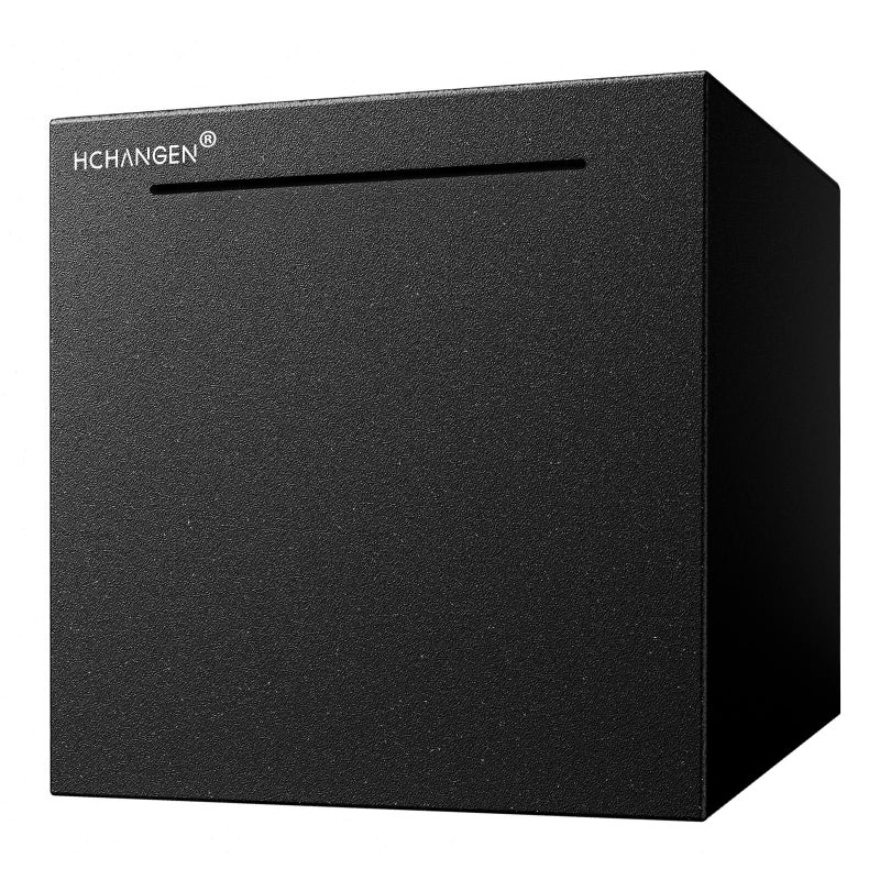 HCHANGEN Piggy Bank for Adults Stainless Steel Piggy Bank Must Break to Open Metal Money Bank for Cash Saving (Black  4.72inches) - Image 1